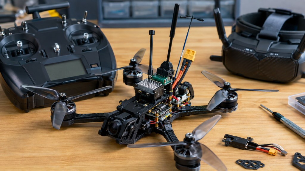 Антени та радіомодулі FPV-дрона
